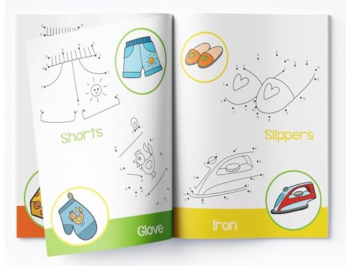 Preschool Activity Book | Dot-To-Dot