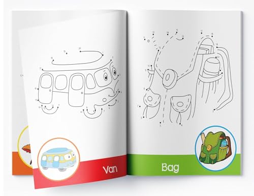 Preschool Activity Book | Dot-To-Dot