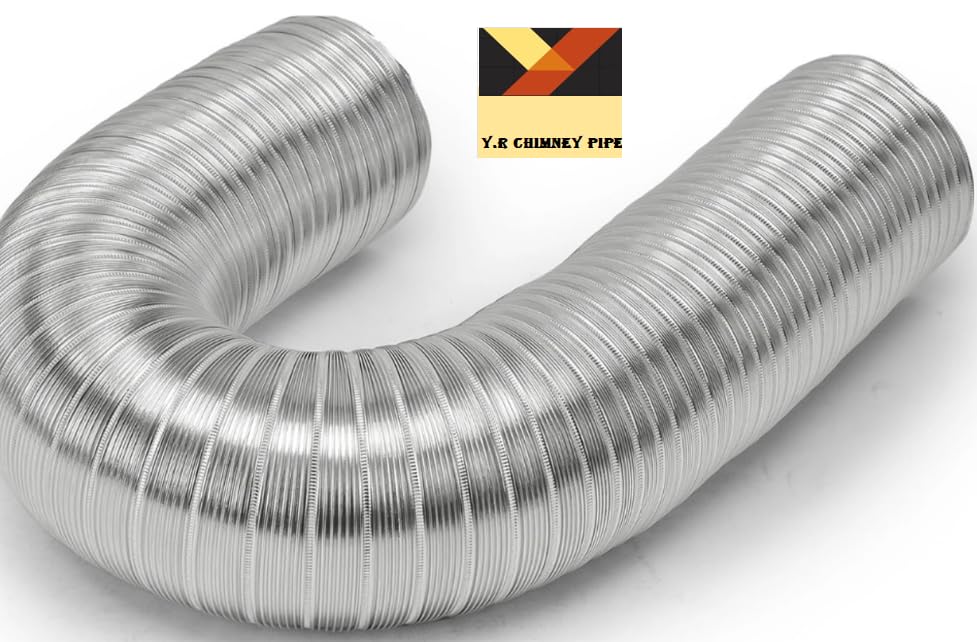 Premium Chimney Exhaust Pipe 4 inch 10 Feet - Image 2