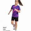 Girls Sports T-Shirt | Dry Fit Quick-Dry | Lightweight Sports Top - Image 3