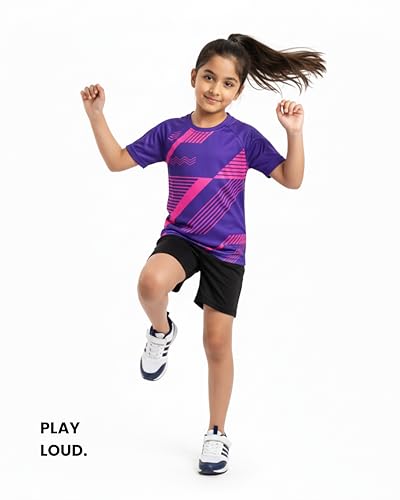 Girls Sports T-Shirt | Dry Fit Quick-Dry | Lightweight Sports Top - Image 4