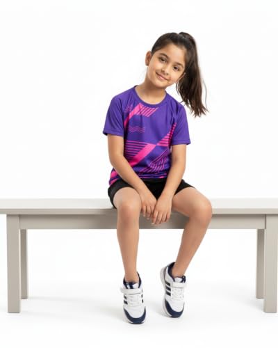 Girls Sports T-Shirt | Dry Fit Quick-Dry | Lightweight Sports Top - Image 5