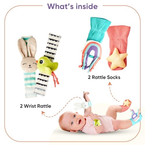Curious Cub Rattle Set Toy
