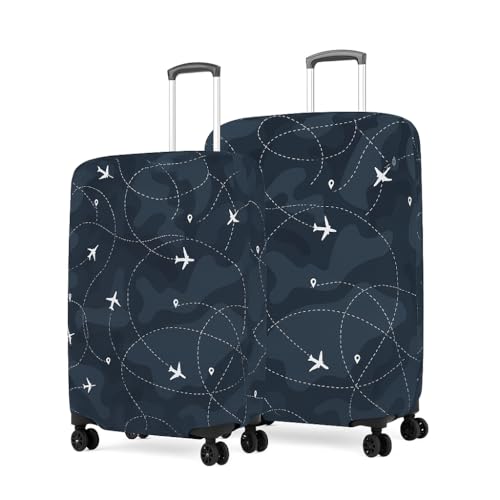 Printed Luggage Cover for Traveling