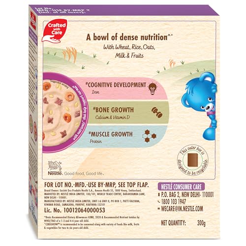 CEREGROW Multigrain Kids Cereal No Preservatives 300g - Image 3