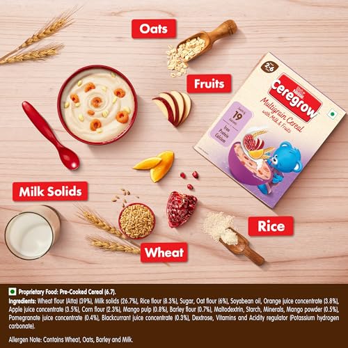 CEREGROW Multigrain Kids Cereal No Preservatives 300g - Image 4