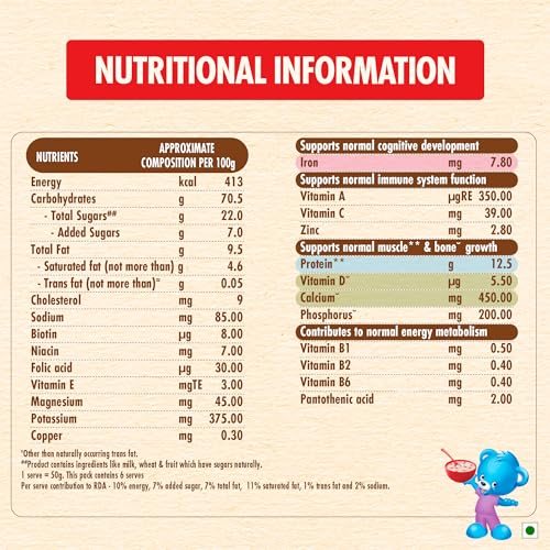 CEREGROW Multigrain Kids Cereal No Preservatives 300g - Image 6