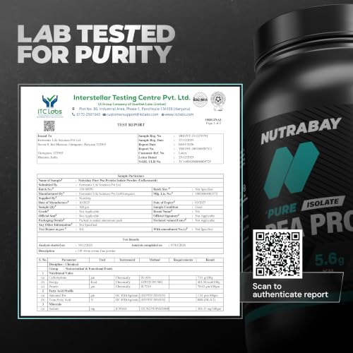 Nutrabay Pure Pea Protein Isolate