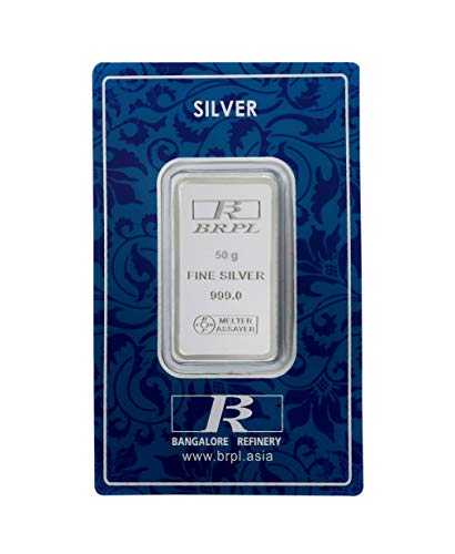 Bangalore Refinery 999 Purity Silver Bar 50 Gram - Image 2