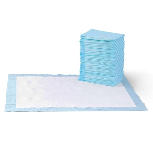 AmazonBasics Pet Pee Pads for Potty Training| Standard | XL 71 x 86 cm| 60 Pieces | Leak-Proof Quick Dry Design, 5-Layer Design, for Medium Dogs and Puppies (Standard, XL Size, 60 Pads)
