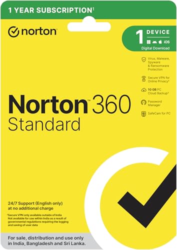 Norton 360 Standard |1 User