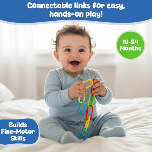 Skillmatics Connectable Learning Link Toy for Toddlers – 15 Links - Image 3