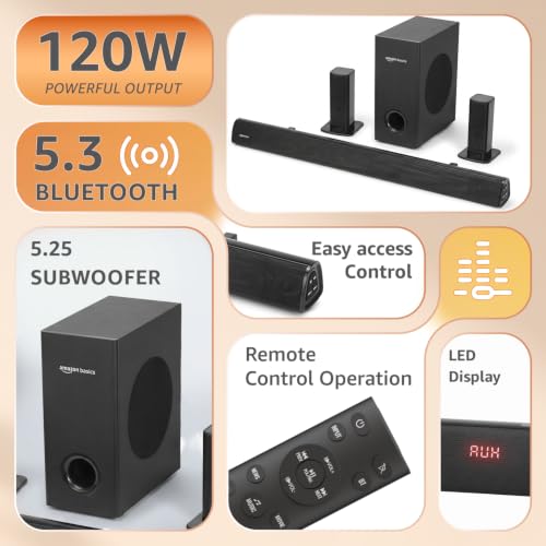 amazon basics 120W Soundbar