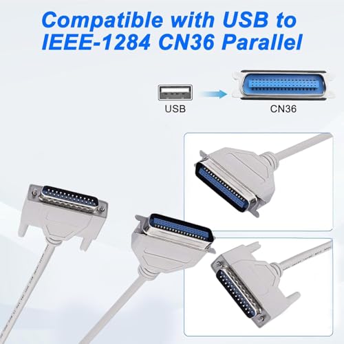 Madhabi 3M Parallel Printer Cable