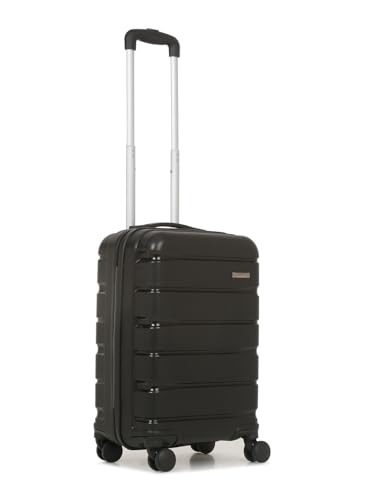 Teakwood Unisex Trolley Bag, Hard