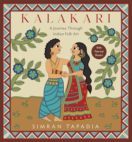 Kalakari: A Journey Through Indian Folk Art (Mindful Adult Colouring Book)