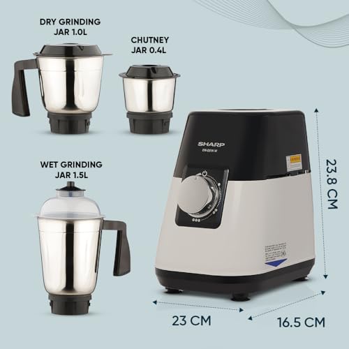 Sharp 500W Mixer Grinder hybrid