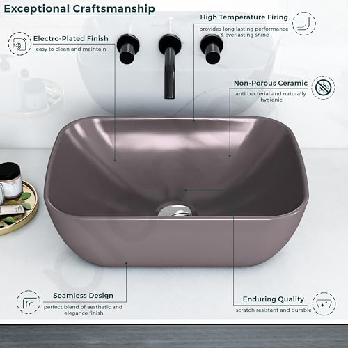 Plantex Basin for Bathroom/Ceramic Table