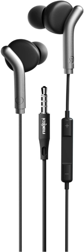 Frontech EF-0081BLK Earphone Deep Bass HD Audio | 3.5mm | For Cal...more