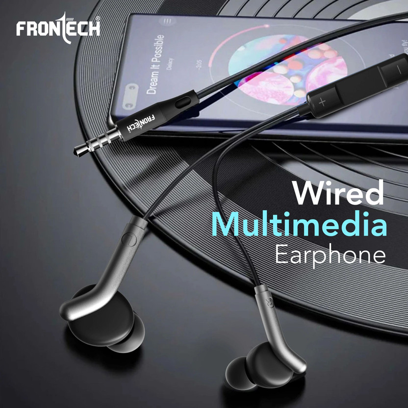 Frontech EF-0081BLK Earphone Deep Bass