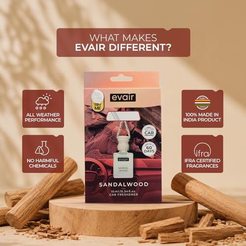 Evair SANDALWOOD Luxury Car Air