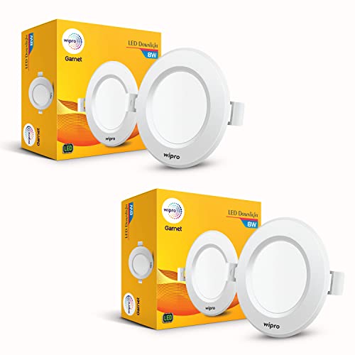 Wipro Garnet 8W Round Downlight