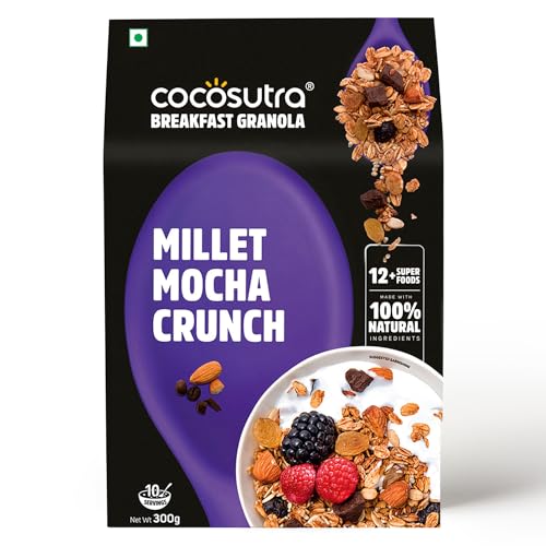 Cocosutra Millet Mocha Crunch Breakfast