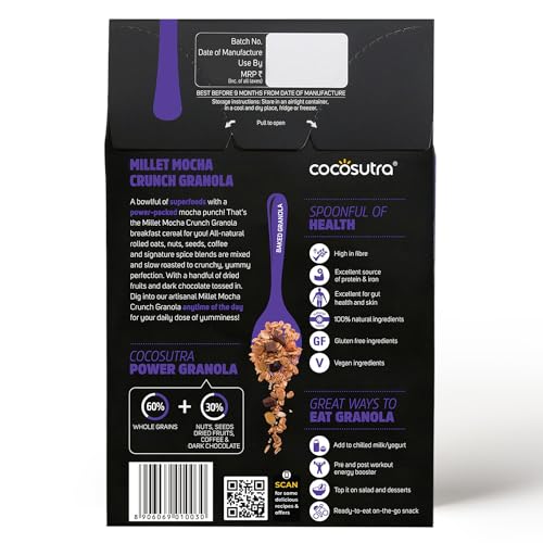 Cocosutra Millet Mocha Crunch Breakfast