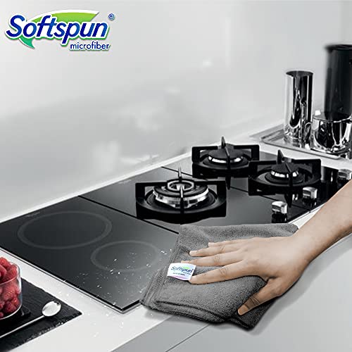 SOFTSPUN Microfiber Cloth Multi-Color, Super