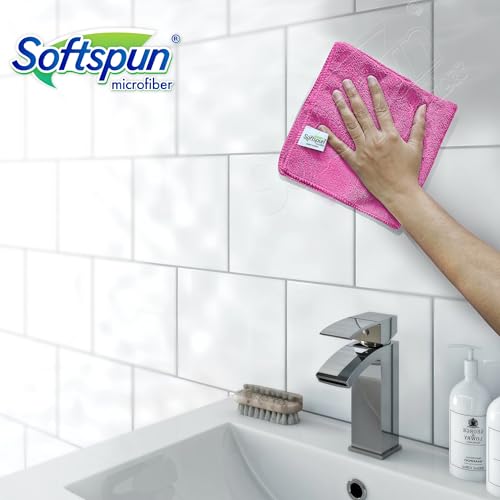 SOFTSPUN Microfiber Cloth Multi-Color, Super