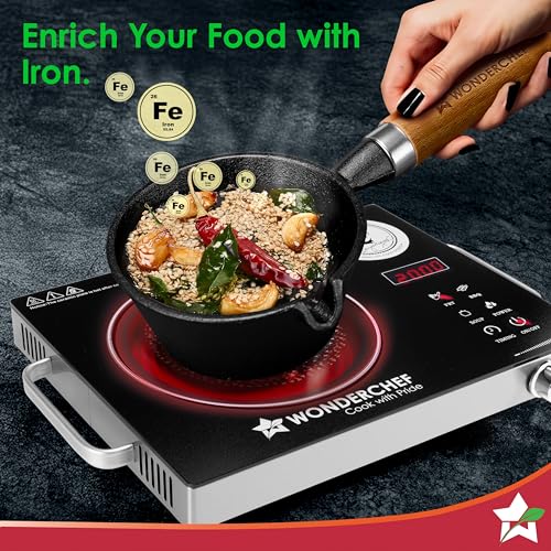 Wonderchef Ferro Light-Weight Cast-Iron Tadka