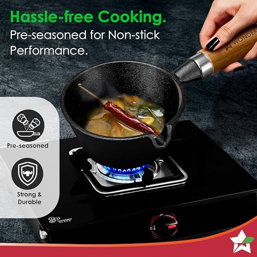 Wonderchef Ferro Light-Weight Cast-Iron Tadka