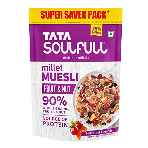 Tata Soulfull Millet Muesli, Fruit