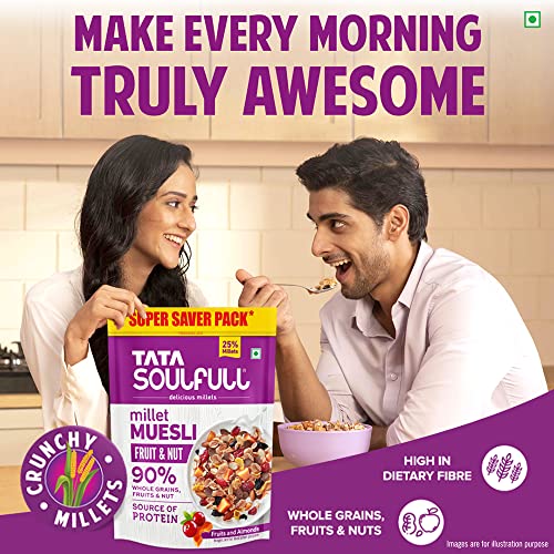 Tata Soulfull Millet Muesli, Fruit
