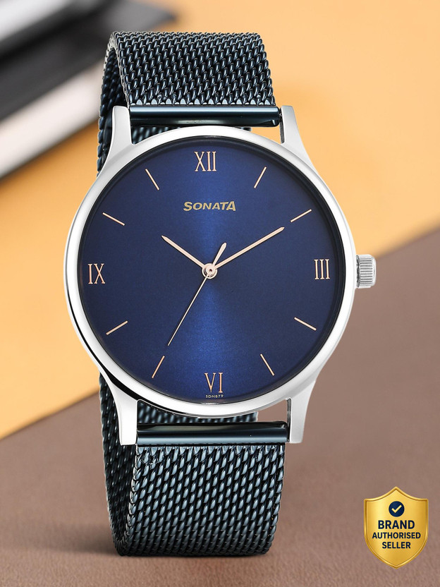 SONATA es Analog Watch - For Men 77105KM02