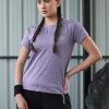 CHKOKKO Gym Tshirt for Women