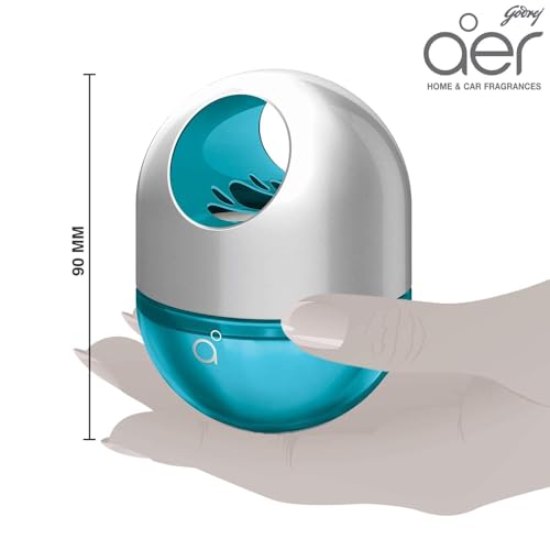 Godrej aer Twist, Car Air Freshener - Cool Surf Blue (45g) - Image 4