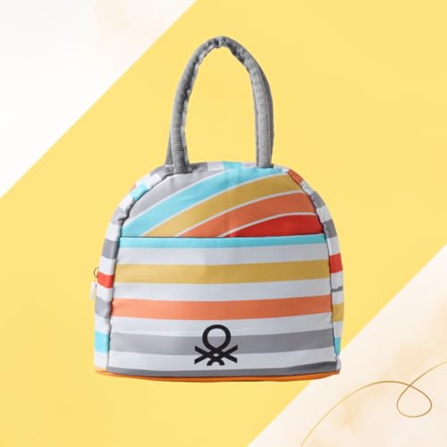 United Colors of Benetton Lunch Bag Insulated Tiffin Bag with Bottle Holder
