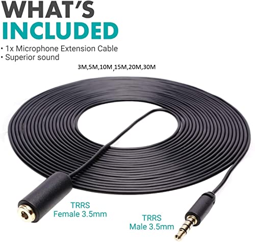 5 Meter Trrs Female 3.5Mm