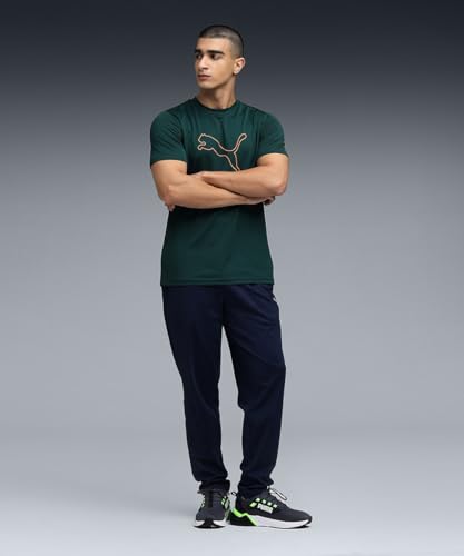 Puma Men Polyester Solid Regular Fit T-Shirt - Image 3