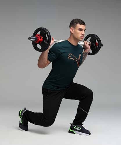 Puma Men Polyester Solid Regular Fit T-Shirt - Image 5