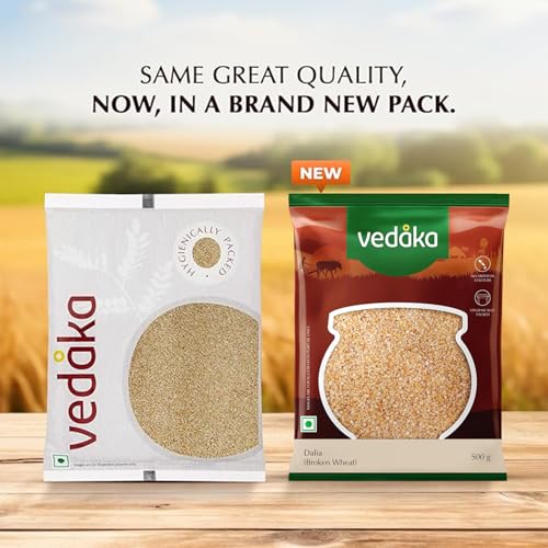Amazon Brand - Vedaka Dalia (Broken Wheat), 500 g - Image 3