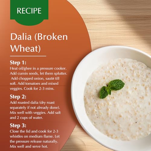 Amazon Brand - Vedaka Dalia (Broken Wheat), 500 g - Image 7