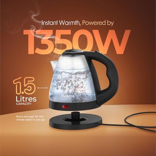 Cellecor Electric CEK15 QUICKBOIL Auto-Shut