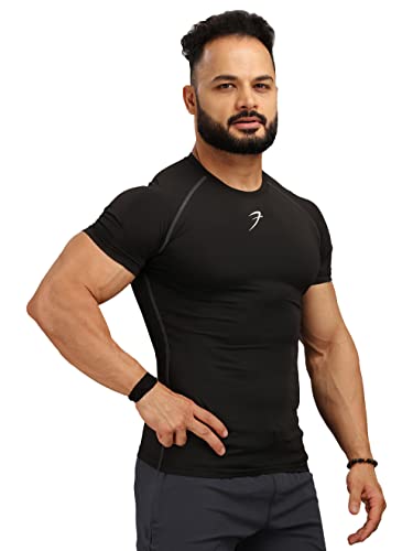 FUAARK Men's Half Sleeve Compression