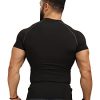 FUAARK Men's Half Sleeve Compression