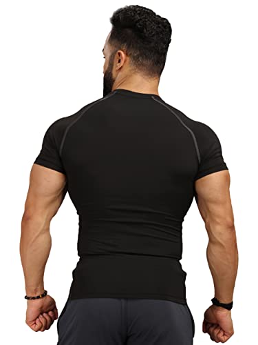 FUAARK Men's Half Sleeve Compression