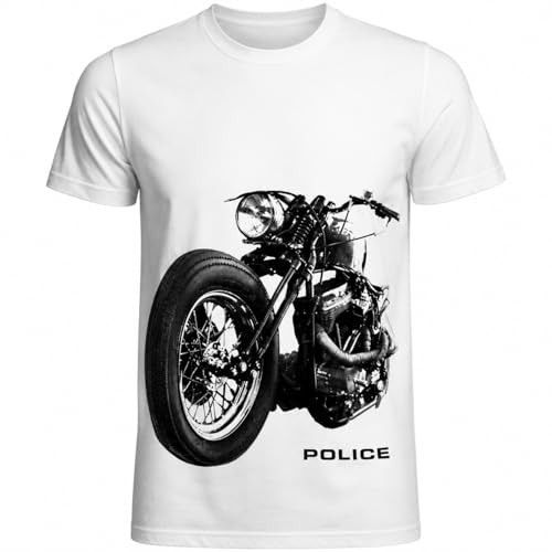 Police Men's Graphic Print T-Shirt