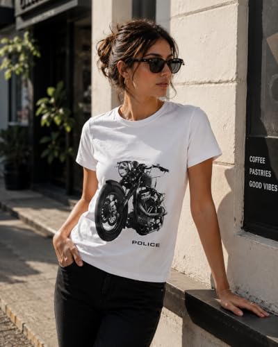 Police Men's Graphic Print T-Shirt