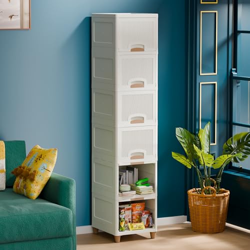 TEX-RO Plastic Wardrobe for Clothes